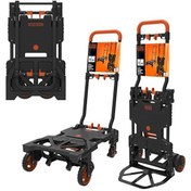 Resim Black Decker BH206 55 120KG Çok Fonksiyonlu Katlanır El Arabası 