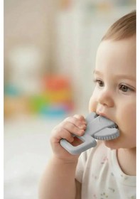 Resim Babyjem Yumuşak Diş Kaşıyıcı Kaktüs Gri 
