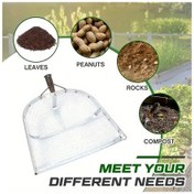 Resim Dashanshop 8mm Izgara Ağır Hizmet Toprak Eleği - Bahçe, İnşaat, Kum Havuzu İçin Dayanıklı 