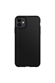 Resim Spigen iPhone 11 Kılıf Liquid Air Black - 076CS27184 