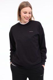 Resim WL GAIL 16BT230 5FX Siyah Kadın Sweatshirt 