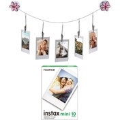 Resim Instax Tüm Mini Makineler ile Uyumlu 10'lu Film ve 5'li Resim Askısı 