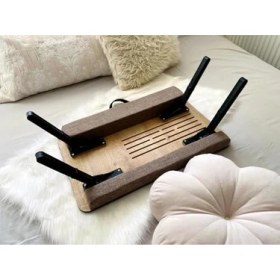 Resim Storemax Axolotl Supplyplus Safir Telefon Tablet Bölmeli Katlanır Ayaklı Minderli Laptop Sehpası Bilgisayar Çalışma Masas 