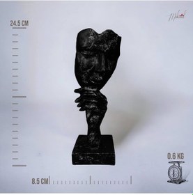 Resim Bekleyen Heykel Figür Dekoratif Obje Ve Biblo Masa Dekorasyon 1 