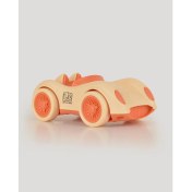 Resim Let's Be Child Yarış Arabası Bej Renkli Güvenli Oyuncak 0-24 Ay İçin Tasarlandı 