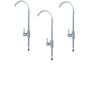 Resim Su Arıtma Cihazı 304 İnox Mat Musluk 10 Adet 