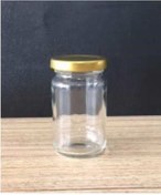 Resim mobilreyon - 20 Adet 105 Cc Cam Kavanoz - Gold Kapak - Hediyelik , Hobi , Düğün , Nişan 