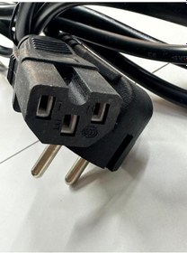 Resim 1.8 Metre Oluklu Power Kablo C15 Power Kablo 3x0.75 Mm Power Kablo 