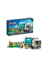 Resim LEGO® City Geri Dönüşüm Kamyonu 60386 Yaratıcı Oyuncak Yapım Seti 261 Parça 