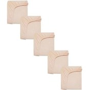 Resim 5 Adet 40 X 80 + 10 Cm Anne Yanı Lastikli Penye Kumaş Bebek Çarşafı-yavruağzı 