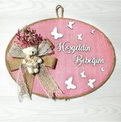 Resim Loradavet Lora Davet Kız Bebek Odası Kapı Süsü, Hastane Kapı Süsü, Duvar Sü (529645646) Çok Renkli 