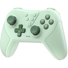 Resim Qyouth Yeşil T37 Switch Switch Switch Pc Oyun Oled Lite Kablosuz Joystick Easysmx Denetleyicisi / / / Ag 