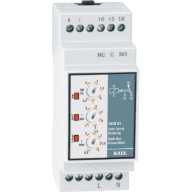 Resim Kael Ocm-01 ,ray/dın 220VAC KONTAK-1A1K 1-Faz/x5 Ampermetre 
