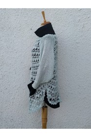 Resim Hippybutik Bebe Mavisi Elörgüsü Ajurlu Kazak 