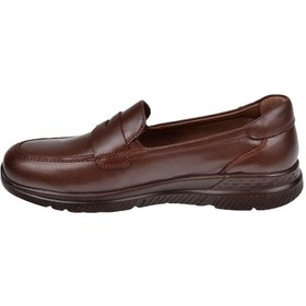 Resim Forelli Hakiki Deri Comfort Makosen Kadın Ayakkabı For-gola Taba Taba 