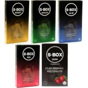 Resim S-Box 5li Karma Paket (60 Adet) Prezervatif 