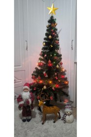 Resim Genel Markalar Yılbaşı Ağacı, Yılbaşı Çam Ağacı 150 Cm 