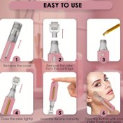 Resim 0.25mm Manuel Yüz Kontür Masaj Aleti - Pembe, Elektriksiz & Bataryasız, Esansiyel Yağlara Gerek Yok, Belirgin Dudaklar & Yüz Kontürü İçin Kullanımı Kolay, Cilt Bakım Aracı, Şık Tasarım, Dayanıklı Plastik, Yüz Masaj Aleti, Yüz Masaj Aleti, Derma Masaj Aleti, Derma Kalem, Derma Kalem Yüz İçin Orijinal Cihaz, Saç İçin Derma Masaj Aleti, Derma Kalem Orijinal Cihaz, Derma Kalem Cihazı, Derma Masaj Aleti Mm, Derma Kalem İğnesi, Cilt İçin Lazer Kalem, Mikrodermal, Dermapen Mikro İğne, Derma Damgası 