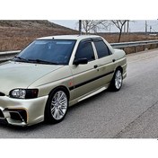 Resim Ford Escort Sedan - Hb Uyumlu Marşpiyel Boyasız - Fiberglass 