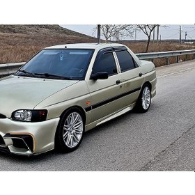 Resim Ford Escort Sedan - Hb Uyumlu Marşpiyel Boyasız - Fiberglass 
