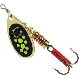 Resim Mepps Black Fury Olta Kaşığı C.Sarı-Yeşil No:2 