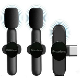 Resim Blic Blm-02 Wireless Type-c Yaka Mikrofonu 