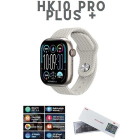 Resim Watch 10 Series HK10 Pro+ Plus Amoled G-Sensör Akıllı Saat Çift Kordon Yapay Zeka Kulaklık Eşleme Çağrı Cevaplama 