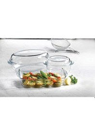 Resim Paşabahçe Borcam Fırın Seti 3'lü Set 159053 