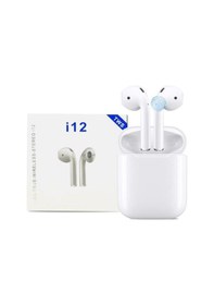 Resim Genel Markalar I12 Tws Bluetooth Kablosuz Kulaklık Beyaz 