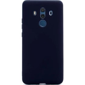 Resim Teleplus Huawei Mate 10 Pro Kılıf Premier Silikon Kılıf Mat Kılıf Siyah 
