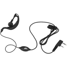 Resim Kenwood, Baofeng, Retevis Uyumlu K-bağlantılı Walkie Talkie Kalın Kablolu Kulaklık - P992-pk01 
