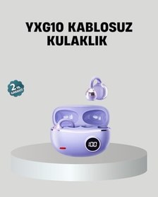Resim Kulak Arkası Klipsli Bluetooth Kulaklık YXG10 Silikon Malzemeli Ergonomik 