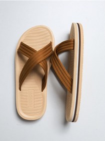 Resim HANOX Ares Baskılı Eva Taban Erkek Parmak Arası Plaj Terlik Flip Flops (2.5) Cm 