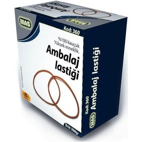 Resim Mas 360 Ambalaj Lastiği 200Gr %100 Kauçuk 