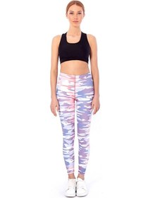 Resim B-06 Baskılı Tayt Çok Renkli 