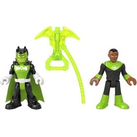Resim Imaginext Dc Super Friends Figürler Batman Green Lantern Hml10 