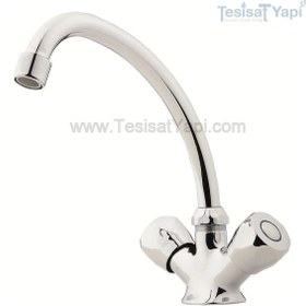 Resim Acem Kuğu Mutfak Eviye Bataryası 