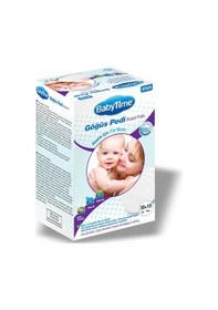 Resim Babytime Doğal Ekstra Yumuşak Göğüs Pedi 40'lı BT529 