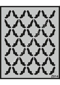 Resim Mood Duvar Stencil Şablon 50x60cm Z014 