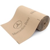 Resim HİRA TEKNİK Mercedes Baskılı Kağıt Paspas 500/rulo 40*50 cm Uyumlu 