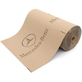 Resim HİRA TEKNİK Mercedes Baskılı Kağıt Paspas 500/rulo 40*50 cm Uyumlu 