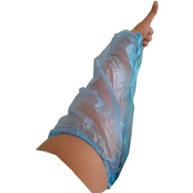 Resim Tek Kullanımlık Naylon Kolluk 1000 Adet (500 Çift) 