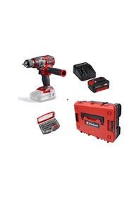 Resim Einhell TP-CD 18/80 Li Bl Solo Darbesiz Matkap Vidalama + 1 x 4 Ah Starter Kit Akü Çanta ve Bits Uç Dahil 