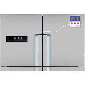 Resim Sevgift St - 2000 Alarmlı Ve Mıknatıslı Buzdolabı Termometresi Kablolu 