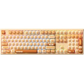 Resim Akko MONSGEEK MG108B Bun Wonderland V3 Piano Pro Switch RGB Kablosuz Mekanik Oyuncu Klavye 