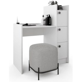 Resim Makyaj Masası 3 - Beyaz 