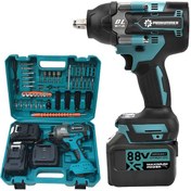 Resim Prohummer PH305 Yeni Profesyonel Kömürsüz Akülü Somun Sıkma Sökme Seti 