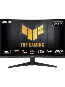 Resim Misda Store Tuf Gaming VG27VQ3B 27" 1ms 180Hz Freesync Adaptive Sync Curved Va Fhd Gaming (Oyuncu) Monitör 