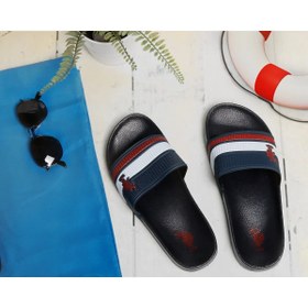 Resim U.S. Polo Assn. Rahat Ve Hafif Suya Dayanıklı Sandalet Terlik Plaj Havuz Bahçe Deniz Yazlık Terlik 