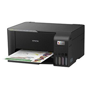 Resim Epson EcoTank L3250 Wi-Fi - Tarayıcı - Fotokopi Renkli Çok Fonksiyonlu Tanklı Mürekkep Püskürtmeli Yazıcı-ORJINAL 